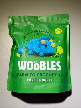 Woobles Oscar the Triceratops crochet kit